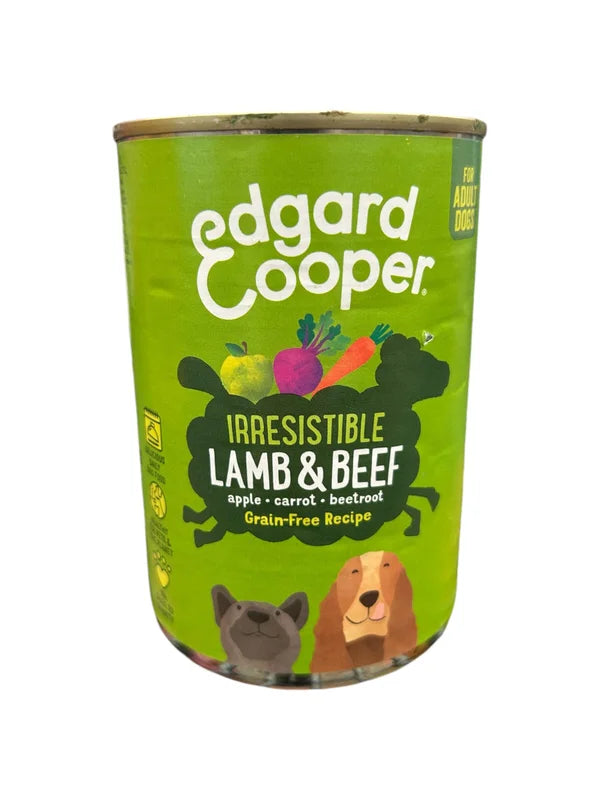 Edgard Cooper Irresistible Lamb & Beef hondenvoer/natvoer