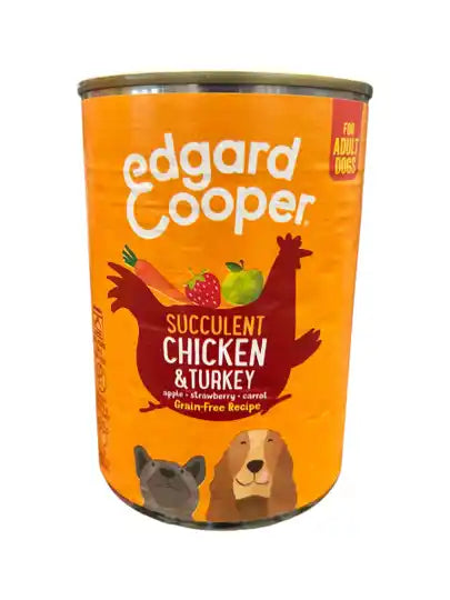 Edgard Cooper Succulent Chicken & Turkey hondenvoer/natvoer