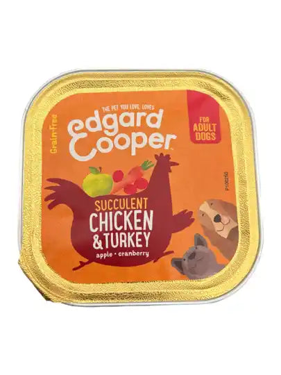 Edgard & Cooper Succulent Chicken And Turkey hondenvoer/natvoer