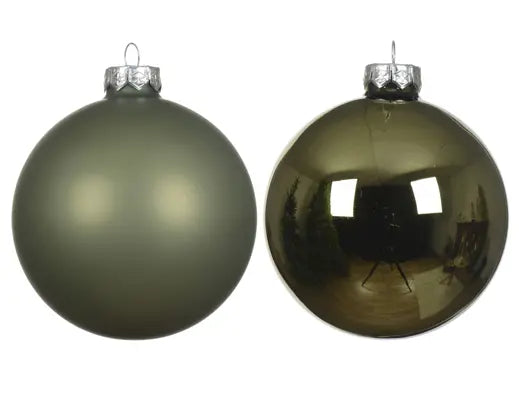 Kerstbal glas mix Rosemarijn