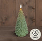 Kaars kerstboom wax 3D vlam keuze uit diverse kleuren