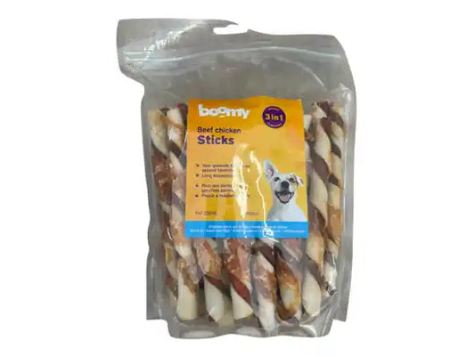 Boomy Beef Chicken Sticks Hondensnacks