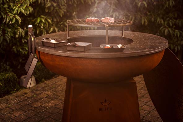 BBQ - White Fire Cortenstaal