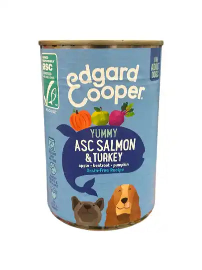 Edgard Cooper Yummy ASC Salmon & Turkey hondenvoer/natvoer