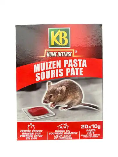 KB Home Defense Muizen Pasta Plaagdierbestrijdingsmiddelen