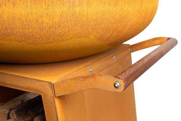 BBQ - White Fire Nomad Cortenstaal