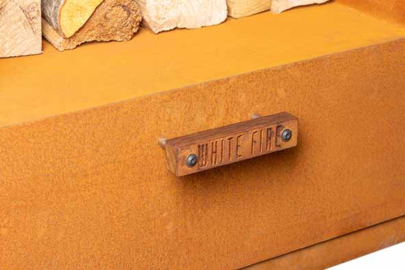 BBQ - White Fire Nomad Cortenstaal