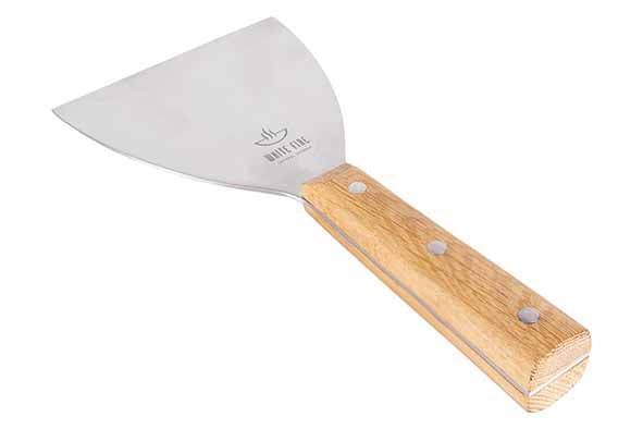 White Fire BBQ Spatel – Eiken Handvat