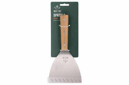 White Fire BBQ Spatel – Eiken Handvat