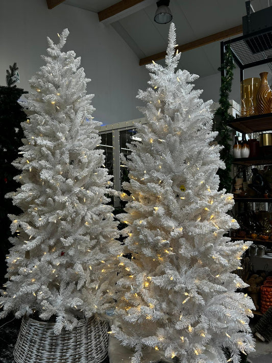 Kerstboom Funcky White Flocked