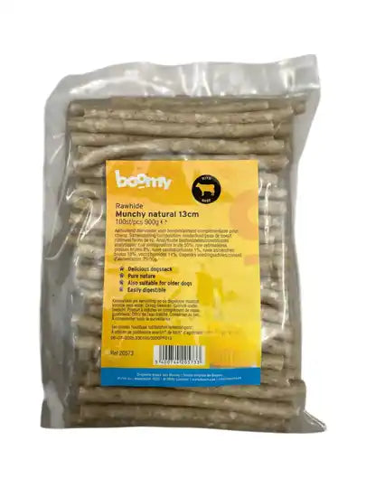 Boomy Beef Rawhide Munchy Natural Hondensnacks