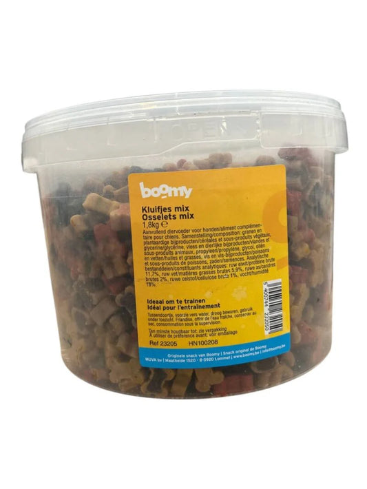 Boomy Kuifjes Mix Hondensnacks — 500g