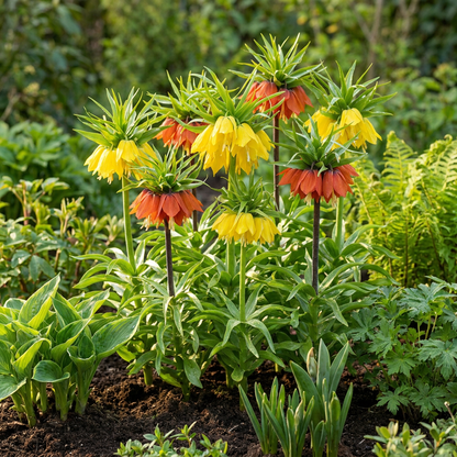 12x Fritillaria Imperialis Mix - Keizerskroon mix - Diversen - Voorjaarsbloeier - Bolmaat 18/20