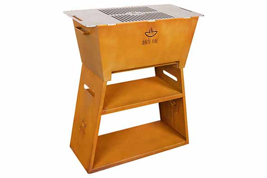 BBQ - White Fire Urban Barbecue Corton met onderstel voor BBQ Corton